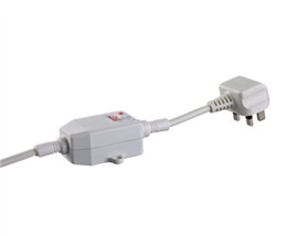 230V 10A二極斷英式分體不防水不超溫插頭