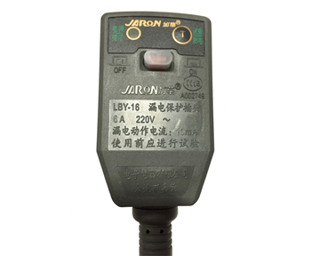二極斷超溫連體漏電保護(hù)插頭
